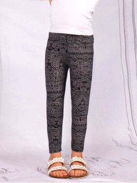 Kids Tribal Print Stretchy Legging 